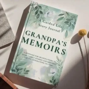 Grandpa's Memoirs — A Guided Life Story Journal: Keepsake for Grandfathers to Share Their Life Stories
