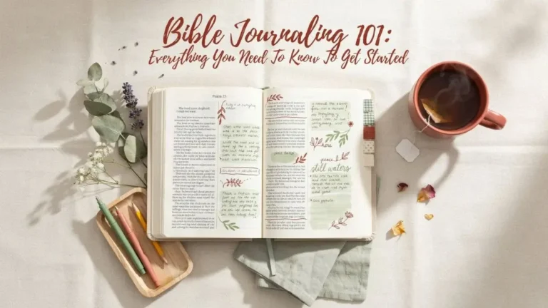 What Is Bible Journaling? A Beginner’s Guide to Starting Your Own Bible Journal