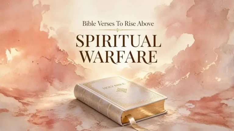 Bible Verses For Spiritual Warfare to Stand Firm, Resist Temptation and Rise Above Attack